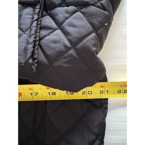 Calvin Klein Women's Quilted Funnel Neck Jacket 17 1/2"Shoulder 42"Chest 48"Wst - Picture 8 of 11